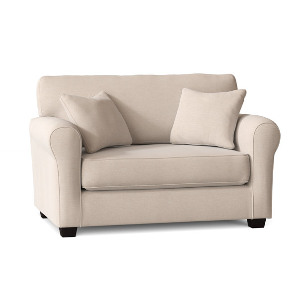 Hardwood-sleeper-loveseat | Wayfair